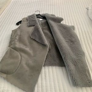 Grey vest